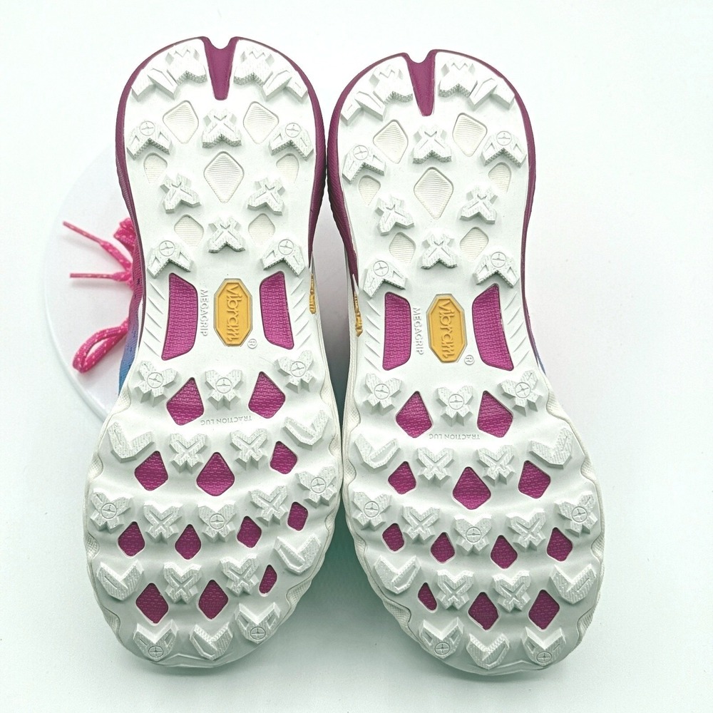 Merrell Agility Peak 5 Womens Size 7 Pink Blue Trail Running Shoes J500562 New - Picture 3 of 8